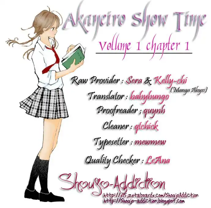 Akaneiro Show Time Chapter 1 1